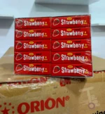 آدامس توت فرنگی اوریون ORION اصل بسته 20 عددی